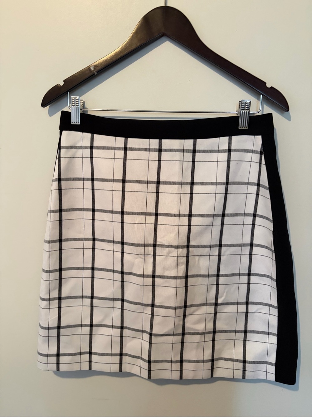 Judith & Charles Cotton Checkered Skirt - 8